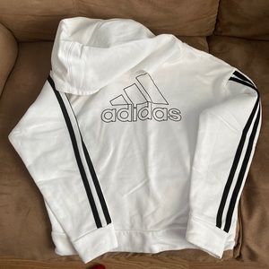 Girls Adidas Crop Sweater